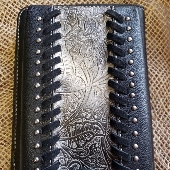 Brand New! Montana West Small Crossbody Western Cell Phone Purse - Picture 3 of 7